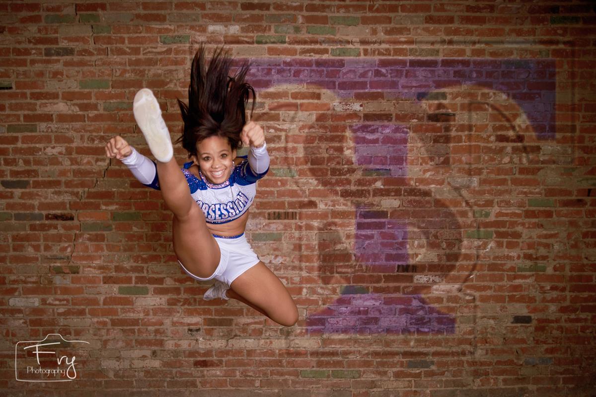 Activities like Cheerleading are perfect for pictures.