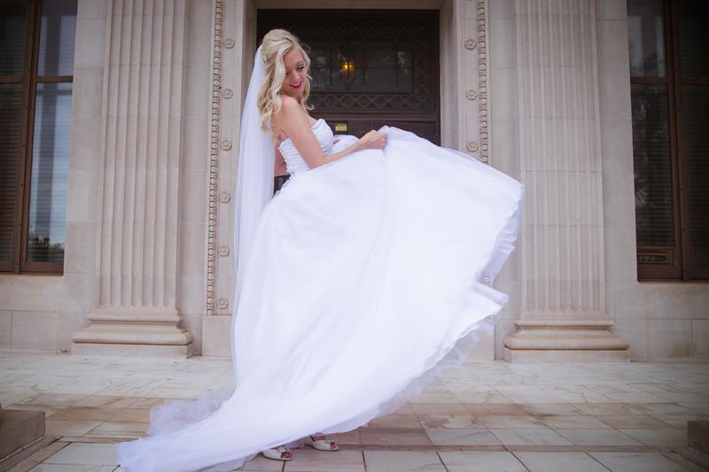 Oklahoma Bridal Portraits - Elegant Bridal - Amanda 