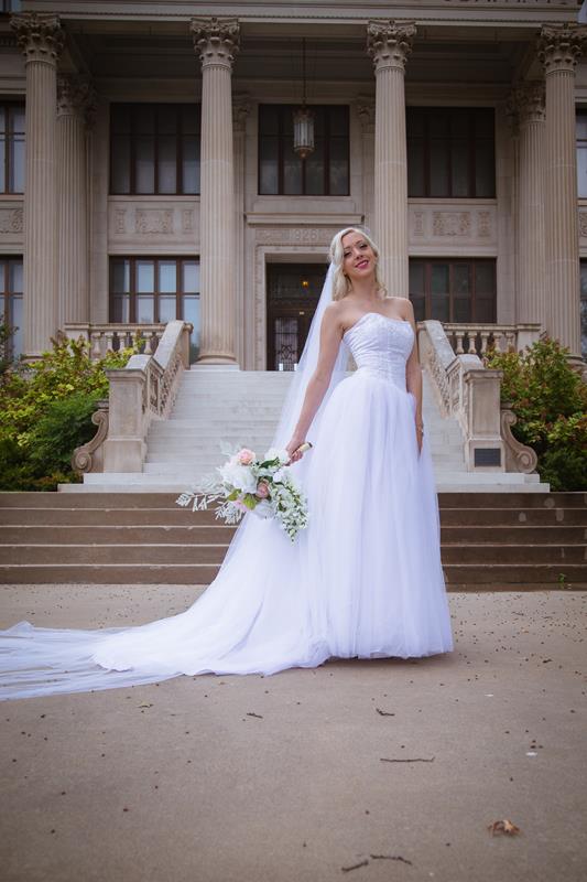 Oklahoma Bridal Portraits - Elegant Bridal - Amanda 