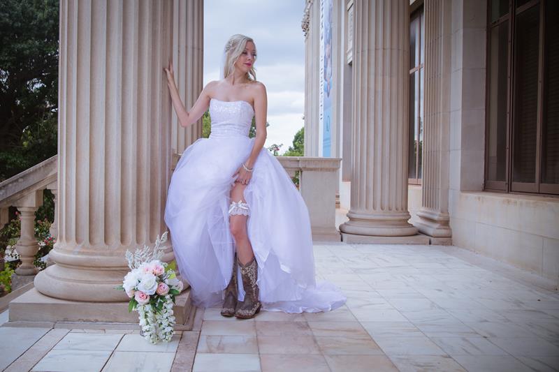 Oklahoma Bridal Portraits - Elegant Bridal - Amanda 